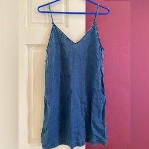 ARITZIA (WILFRED FREE) Blue Denim Dress-short size Small